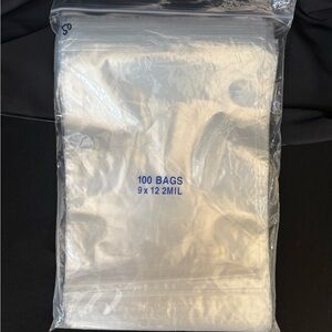 9 x 12" 2 Mil Front Pouch Reclosable Bags (50)